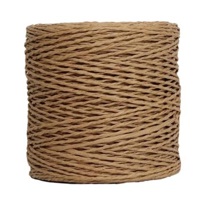 Imagem de Fio de Palha de Raffia 100g para Tricô, Crochê e Artesanato - Ideal para Chapéus e Bolsas de Verão