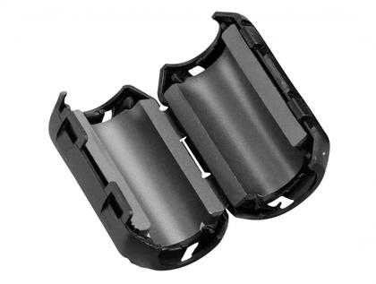 Imagem de Fio De Telefone Rj11 Para Extensão 2 Conectores 2 Metros com filtro de Ferrite