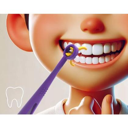 Imagem de Fio Dental com Cabo Angelus Flosser 360 - 20 Unidades