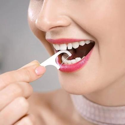 Imagem de Fio Dental Com Haste 250 Unidades Uso Infantil E Adulto