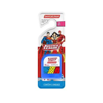 Imagem de Fio Dental Infantil Liga da Justiça Tutti Frutti 25m