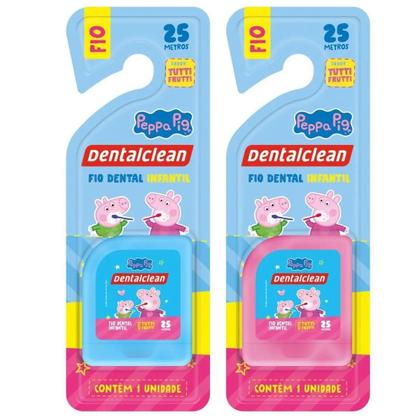 Imagem de Fio Dental Infantil Peppa Pig 20m Tutti Frutti Sortido