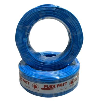 Imagem de FIO ELÉTRICO CABO FLEXIVEL 4,00mm AZUL -25 Metros 750v