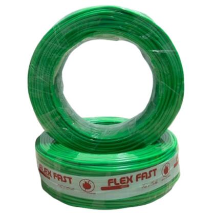 Imagem de FIO ELÉTRICO CABO FLEXIVEL 4,00mm VERDE - 25 Metros 750v