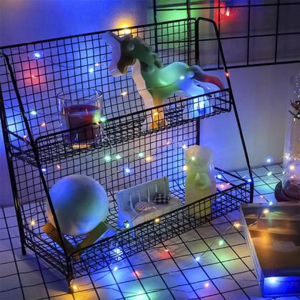 Imagem de Fio Fada Cordão De Led 5 Metros Decoração Varal De Luz Usb