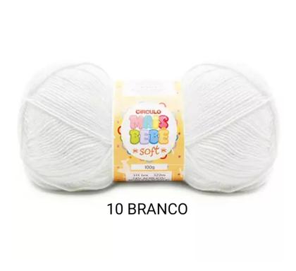Imagem de Fio Lã Mais Bebê Soft Círculo 100g 322m Escolha A Cor