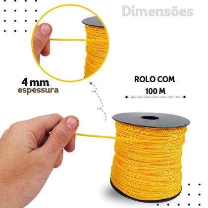 Imagem de Fio Náutico 2.5 Mm - Rolo C/ 100 Metros - Nybc