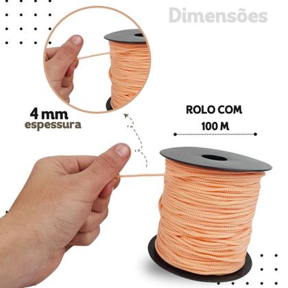 Imagem de Fio Náutico 2.5 Mm - Rolo C/ 100 Metros - Nybc