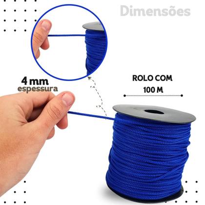 Imagem de Fio Náutico 2.5 Mm - Rolo C/ 100 Metros - Nybc
