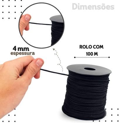 Imagem de Fio Náutico 2.5 Mm - Rolo C/ 100 Metros - Nybc