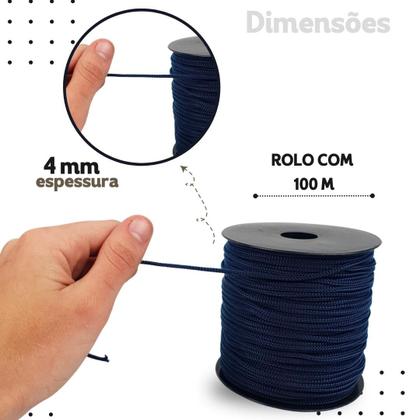 Imagem de Fio Náutico 2.5 Mm - Rolo C/ 100 Metros - Nybc