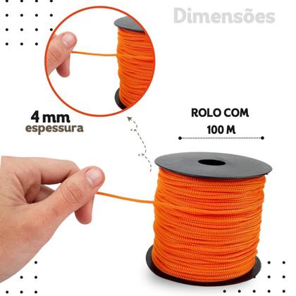Imagem de Fio Náutico 2.5 Mm - Rolo C/ 100 Metros - Nybc