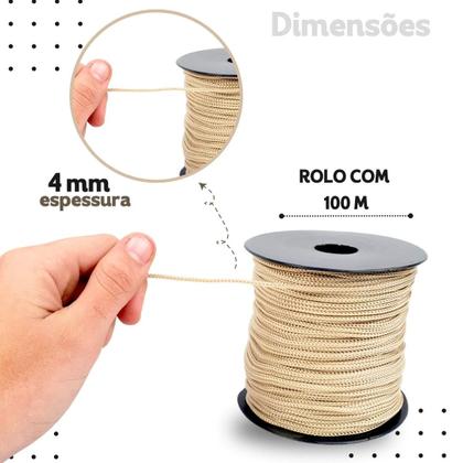 Imagem de Fio Náutico 2.5 Mm - Rolo C/ 100 Metros - Nybc