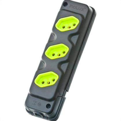 Imagem de Fiolux Tomada Barra  3T 2P+T 20A Pr