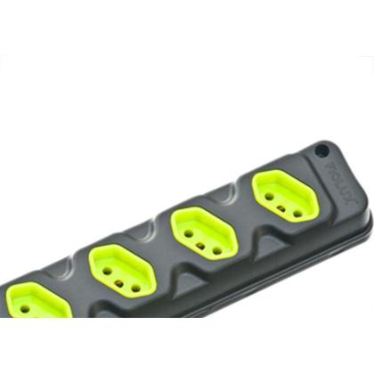 Imagem de Fiolux Tomada Barra  4T 2P+T 20A Pr