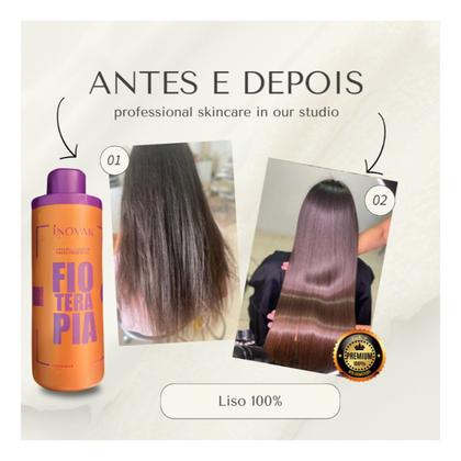 Imagem de Fioterapia Sem Formol 1 LITRO + Tônico Capilar W Poderoso