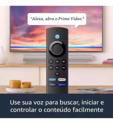 Imagem de Fire Stick Lite TV Full HD plus hdmi 8GB android TV Streaming com Alexa