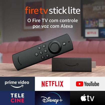 Imagem de Fire Stick Lite TV Full HD plus hdmi 8GB android TV Streaming com Alexa