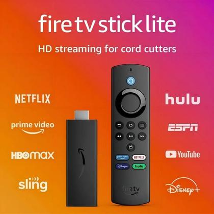 Imagem de Fire Stick Lite TV Full HD plus hdmi 8GB android TV Streaming com Alexa