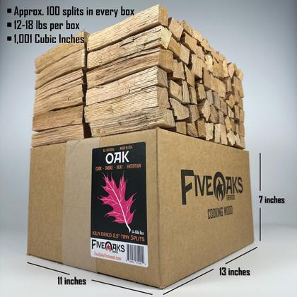 Imagem de Firewood FiveOaks, forno de pizza a lenha, madeira, mini carvalho, 5 cm