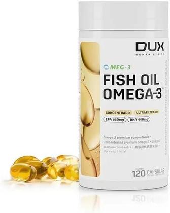 Imagem de Fish Oil Ômega 3 Concentrado 120 Cápsulas Dux Nutrition
