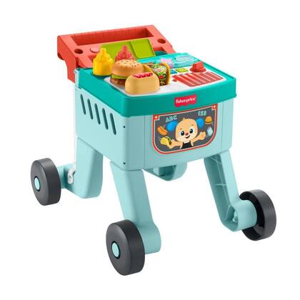 Imagem de Fisher-Price Andador Carro de Snacks 4 em 1 - Mattel