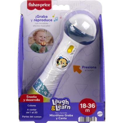 Imagem de FISHER-PRICE Aprender & Brincar Microfone com SONS e Gravador