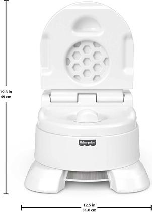 Imagem de Fisher Price Baby Troninho Deluxe 4 em 1, Branco