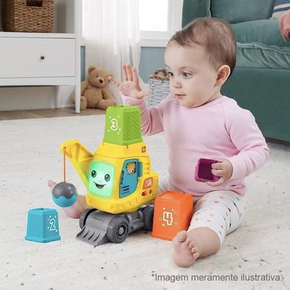 Imagem de Fisher-Price Guindaste Aprenda a Contar HWY63 - Mattel