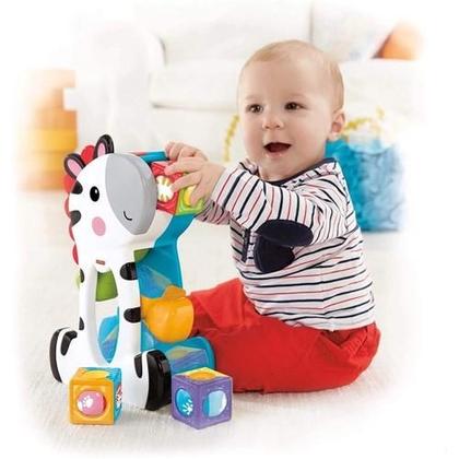 Imagem de Fisher-price infant zebra blocos surpresa  - mattel
