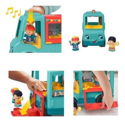 Imagem de Fisher Price Little People - Food Truck Com Som - Mattel 