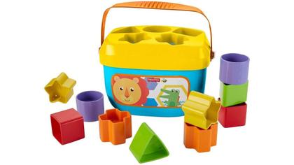 Imagem de Fisher Price Novo Balde Meus Primeiros Blocos FGP10 - MATTEL