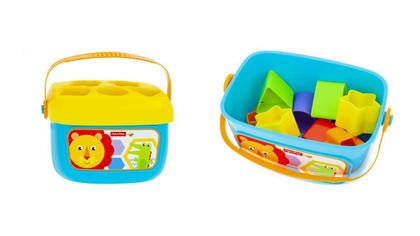 Imagem de Fisher Price Novo Balde Meus Primeiros Blocos FGP10 - MATTEL