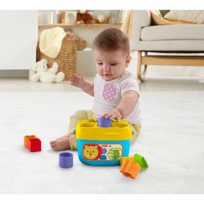 Imagem de Fisher Price os Primeiros Blocos do Bebe 10 Peças Mattel FFC84
