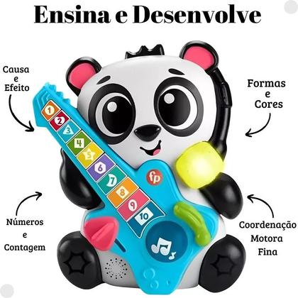Imagem de Fisher-Price Panda Esquadrão Musical Vamos Cantar Juntos HYL17 - Mattel
