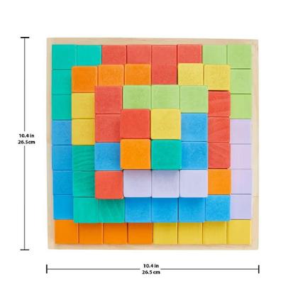 Imagem de Fisher-Price Pirâmide de Blocos de Madeira - Mattel