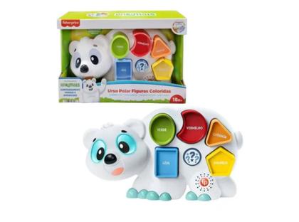 Imagem de Fisher Price Urso Polar Linkimals Mattel Cor Verde