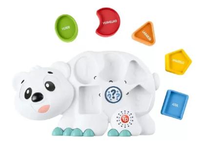 Imagem de Fisher Price Urso Polar Linkimals Mattel Cor Verde
