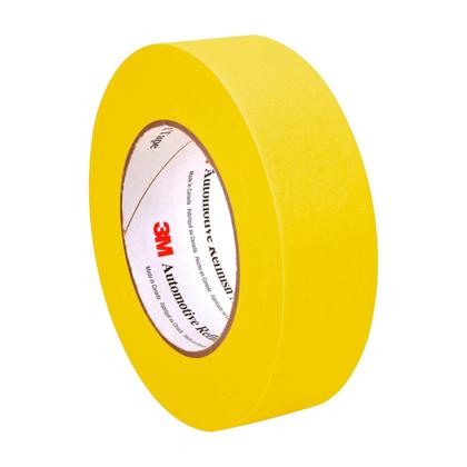 Imagem de Fita adesiva 3M Automotive Refinish de 36 mm x 55 m de alta temperatura, pacote com 4