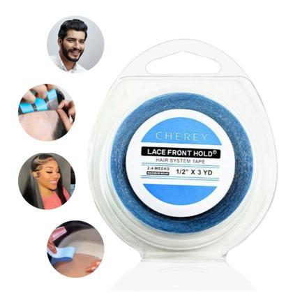 Imagem de Fita Adesiva Azul 3 Metros X 1.2cm Prótese Capilar Mega Hair