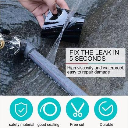 Imagem de Fita Adesiva Cola Tudo Para Vedação Flex Tape a Prova Dágua
