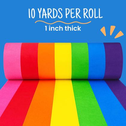 Imagem de Fita adesiva Craftzilla, pacote múltiplo de 7 rolos, 64 m x 2,54 cm
