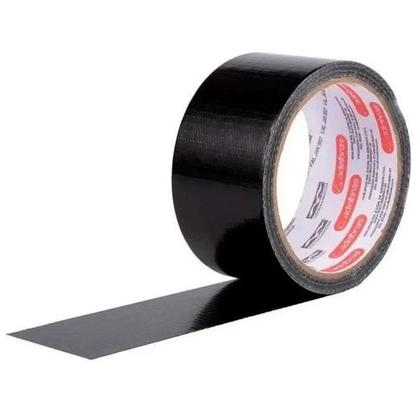 Imagem de Fita Adesiva Silver Tape Reforçada 48MM X 10M Preta