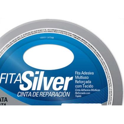 Imagem de Fita Adesiva Silver Tek 48Mmx25M-Prata