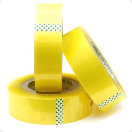 Imagem de Fita Adesiva Tranparente Larga Com Alta Resistencia Para Embalar Caixas Largura 40mm X 300 Metros