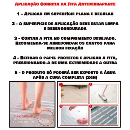 Imagem de Fita Antiderrapante 50 mm X 30 Metros - Transparente