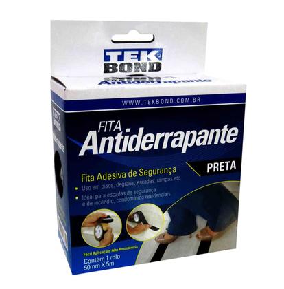 Imagem de Fita Antiderrapante Preta Tek Bond