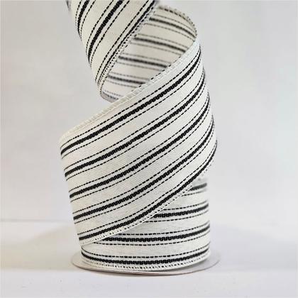 Imagem de Fita Aramada Tecido Branco Esverdeado 63MM X 5M
