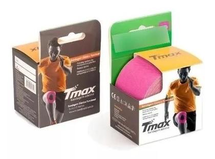 Imagem de Fita Bandagem Kinesio Tape Elástica Adesiva Tmax Original