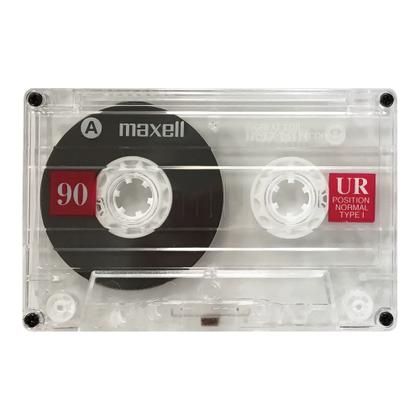Imagem de Fita Cassete Maxell UR 90 - Normal Bias - Pacote com 5 Unidades
